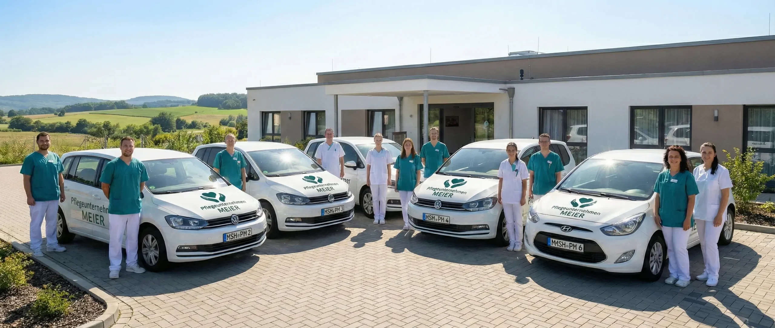 Das Team des Pflegedienst Meier